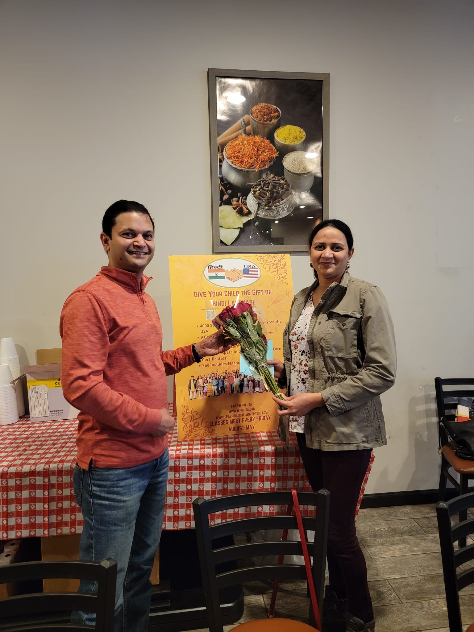 Teacher's Lunch Meeting and a Farewell